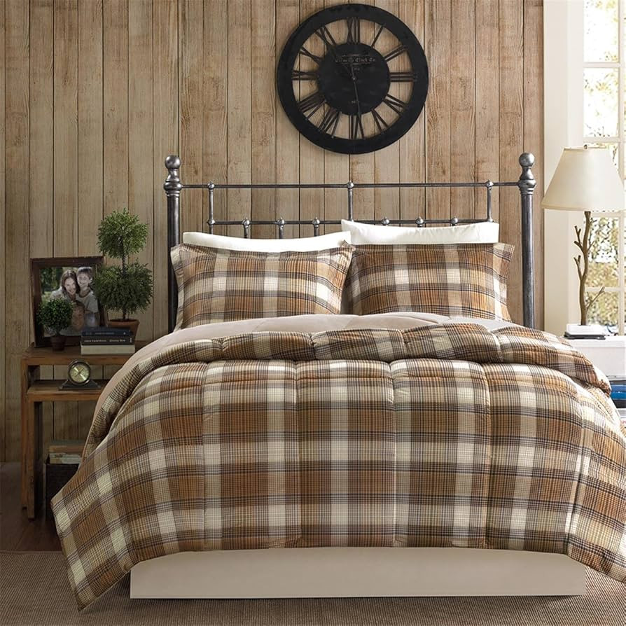Woolrich Comforter Set, Cabin Lodge, Warm Cover for Colder Season, Modern Cottage-Inspired Down A... | Amazon (US)