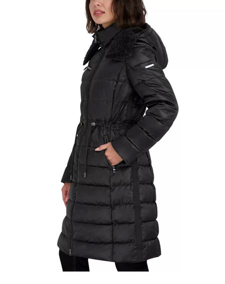 LAUNDRY BY SHELLI SEGAL
Women's Faux-Fur-Trim Hooded Puffer Coat 
NOW $139.99
(Regularly $350)

#LTKSeasonal #LTKsalealert