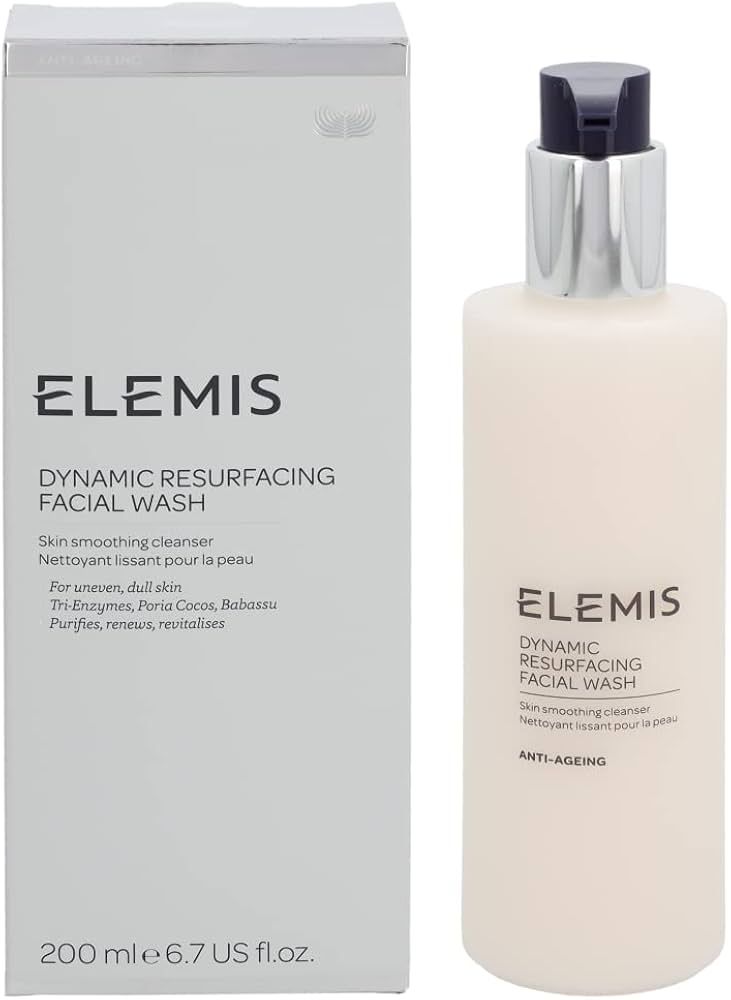 ELEMIS Dynamic Resurfacing Facial Wash | Daily Refining Enzyme Gel Cleanser Gently Exfoliates, Pu... | Amazon (US)