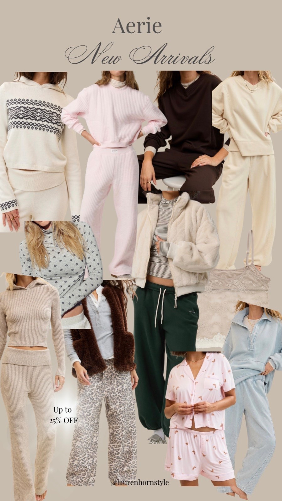 Aerie new arrivals up to 25% OFF 

#LTKGiftGuide #LTKmomlife #LTKHoliday