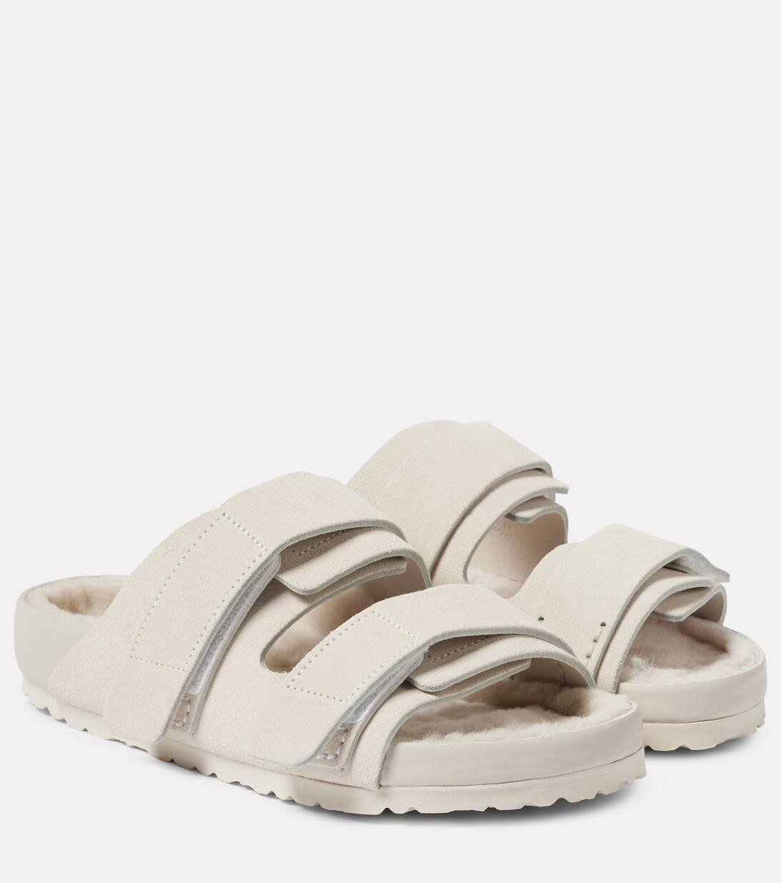 x Tekla Uji suede slides | Mytheresa (US/CA)