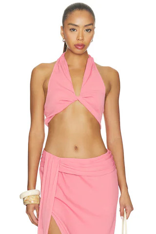 Lovers and Friends Judy Top in Coral from Revolve.com | Revolve Clothing (Global)