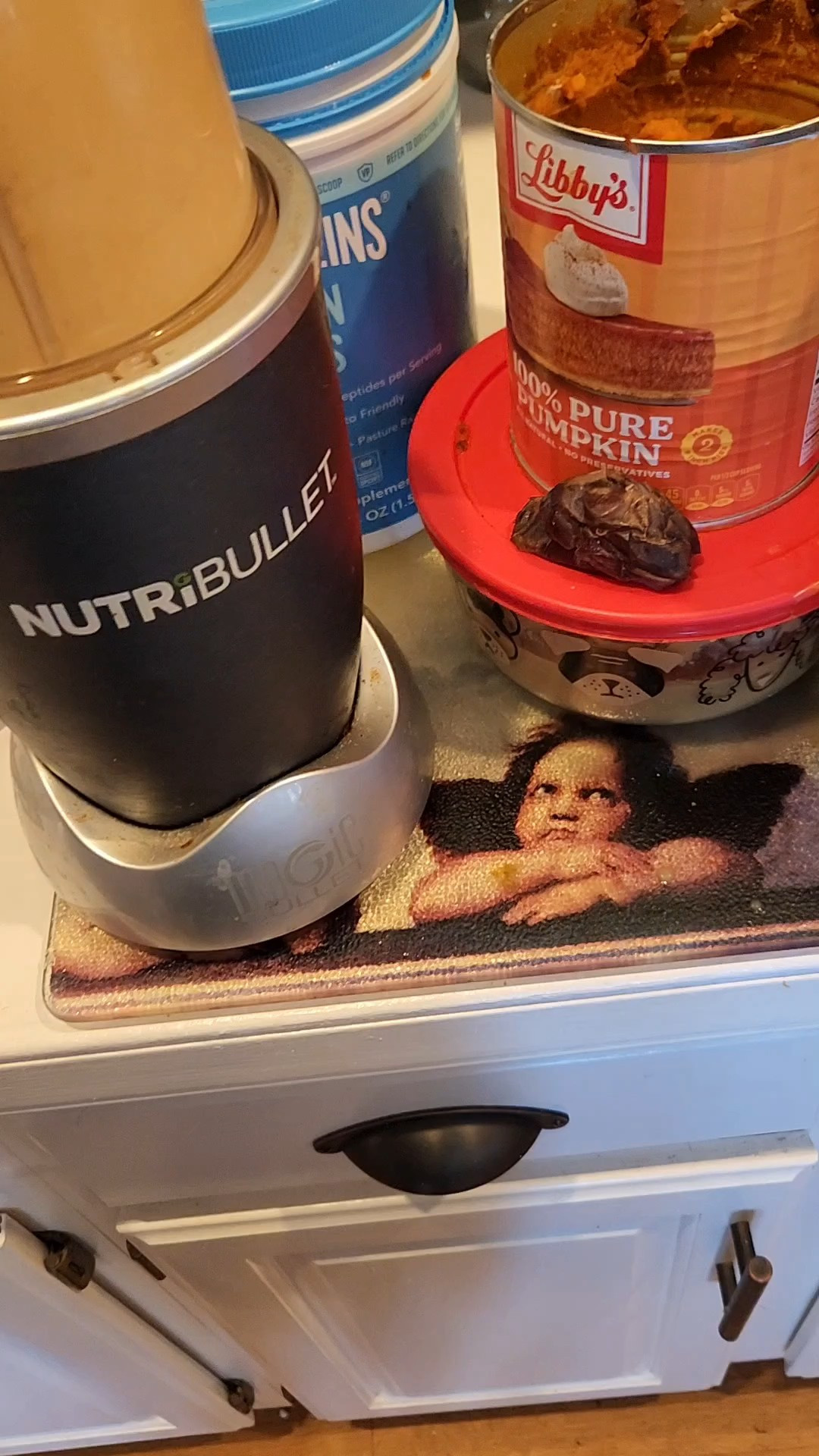 Smoothies don't have to be complicated or involve a lot of fresh fruit you can have healthy pumpkin puree at the ready and be out the door in 5 minutes

#LTKdayinmylife #LTKfitnessgoals #LTKOver40