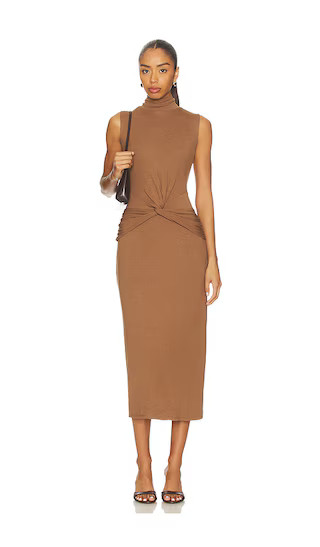 Riana Dress in Chestnut | Revolve Clothing (Global)