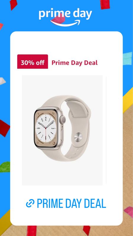 Prime day deal Apple Watch up to 30% off today 
#amazonfinds

#LTKFitness #LTKsalealert #LTKxPrimeDay