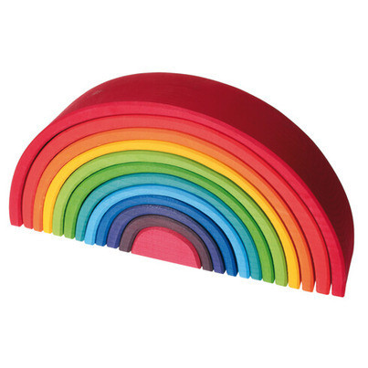 Grimm's Large Wooden Rainbow | Well.ca