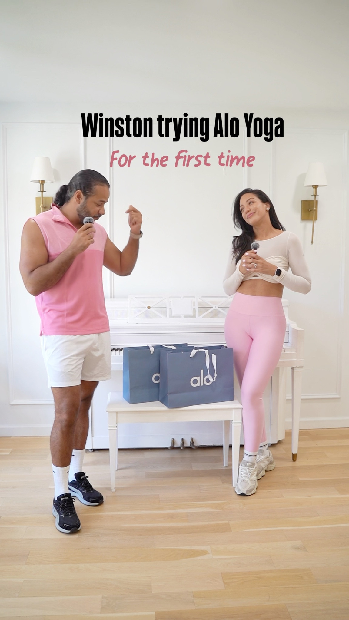 Alo Yoga Fitness clothing for her and him #alo #aloyoga #atlesure #fitness #gym