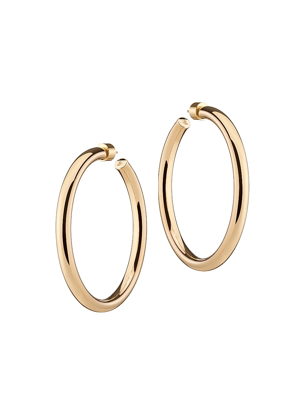 Natasha 10K-Gold-Plated Hoop Earrings | Saks Fifth Avenue