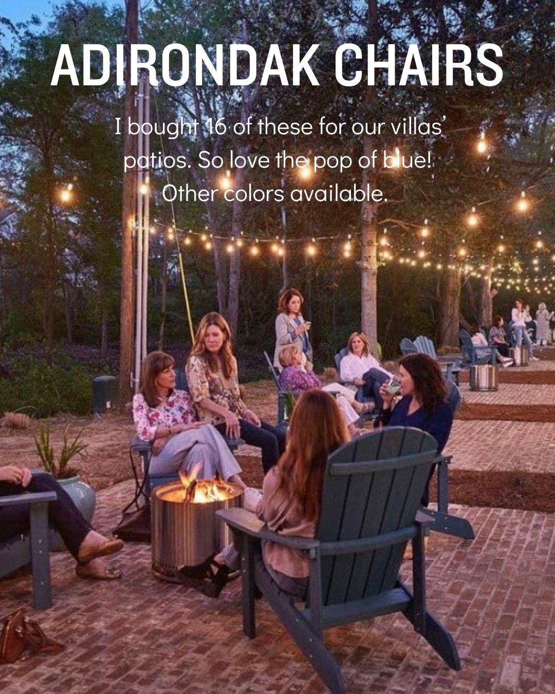 I bought these Adirondack chairs for our villas patios. 

Amazon, Amazon finds, Amazon home, home finds, prime days, big deal days, Amazon prime days, home deals, home steals, kitchen, kitchen deals, home hacks

#LTKOver40 #LTKHome #LTKSaleAlert