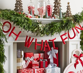 Oh What Fun Garland | Pottery Barn Kids