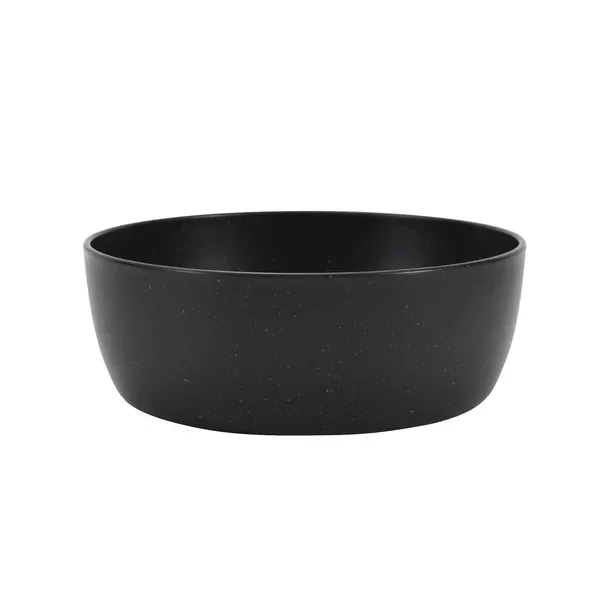 Mainstays Eco-Friendly Recycled Plastic Serve Bowl Set - Black - 4 Pieces