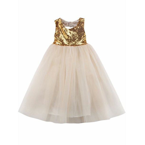 Children Kids Baby Girls Dress Lace Flower Party Dress Sundress Holiday Clothes - Walmart.com | Walmart (US)