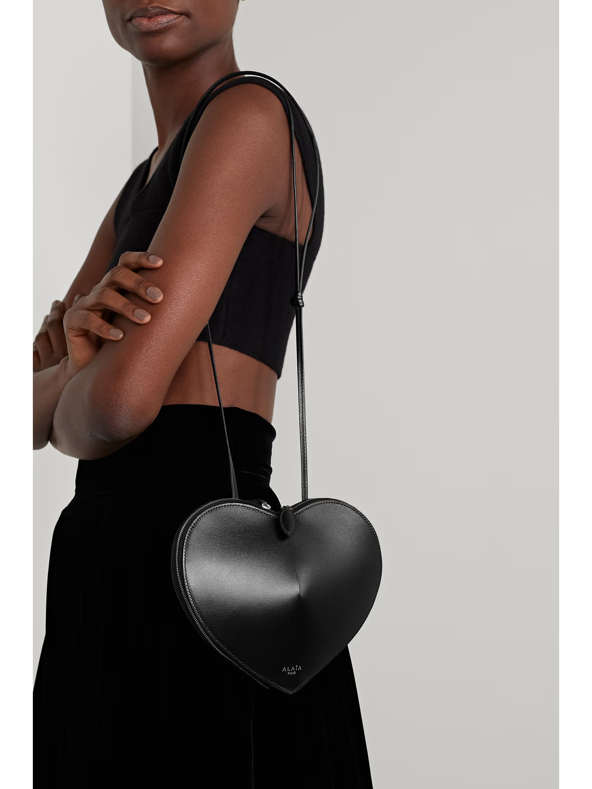 Le Coeur leather shoulder bag | NET-A-PORTER (UK & EU)