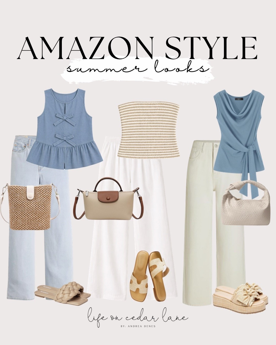 Summer style inspo from Amazon! Perfect for your summer wardrobe. #summerstyle #amazonfinds

#LTKSaleAlert #LTKmomlife #LTKOver40