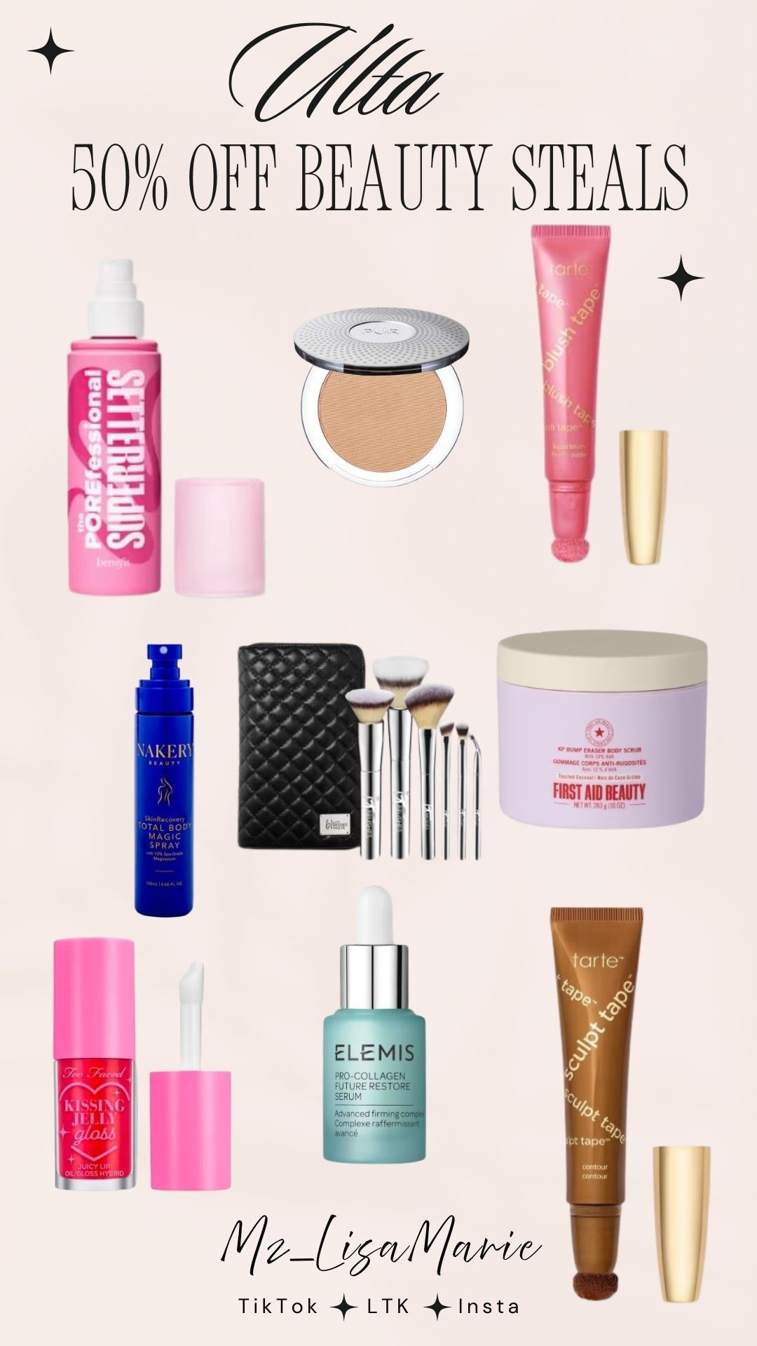50% off beauty must haves  

#LTKselfcare #LTKBeauty #LTKSaleAlert