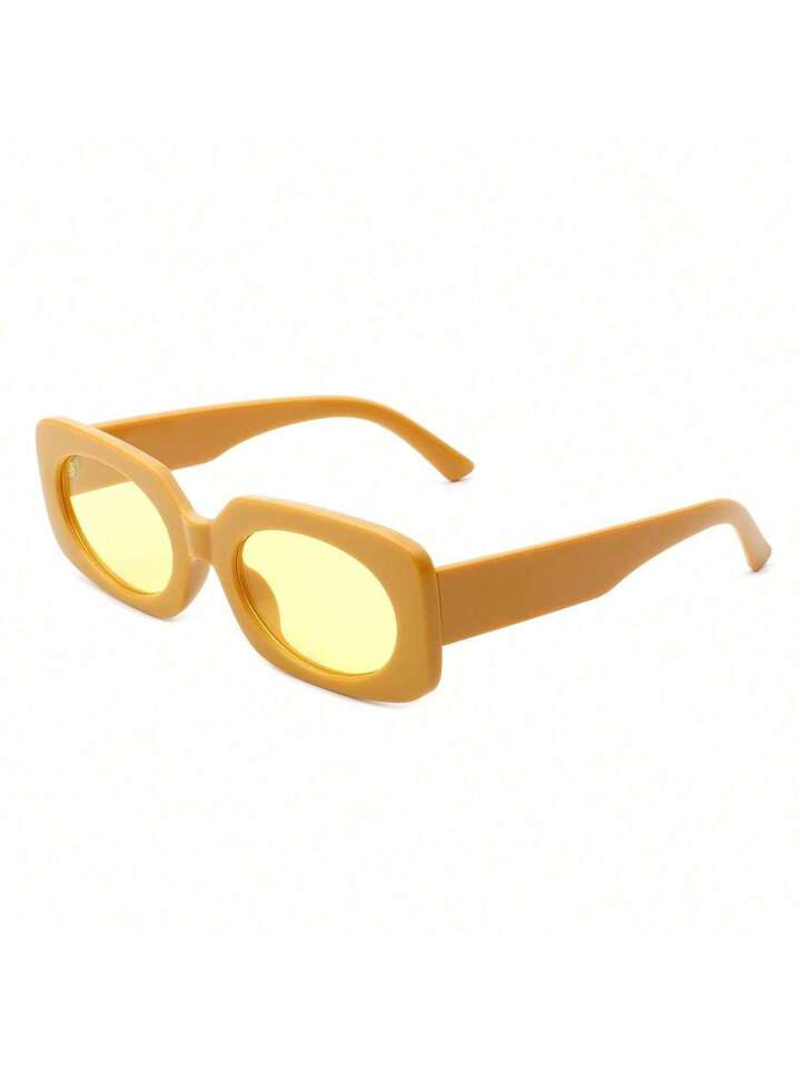 Radianty - Retro Rectangle Narrow Oval Vintage Square Fashion Sunglasses | SHEIN