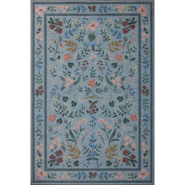 Wildwood WWLD-01 Blue Area Rug | Rugs Direct