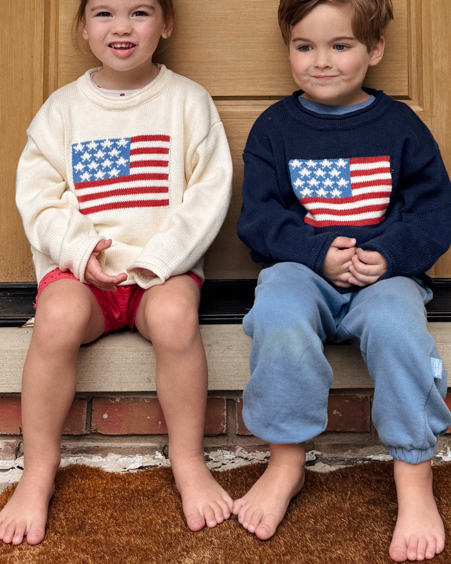 flag sweater!