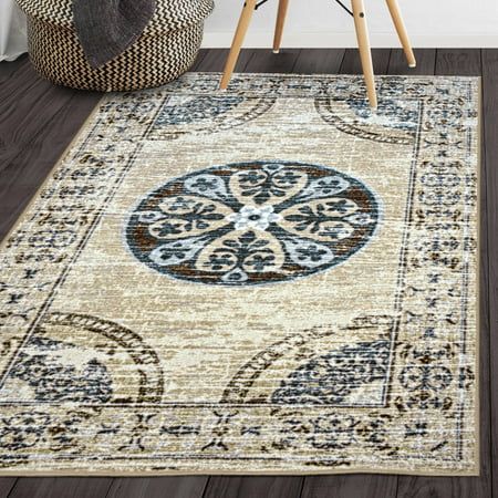 Impressions Aella Indoor Area washable & Rug | Walmart (US)