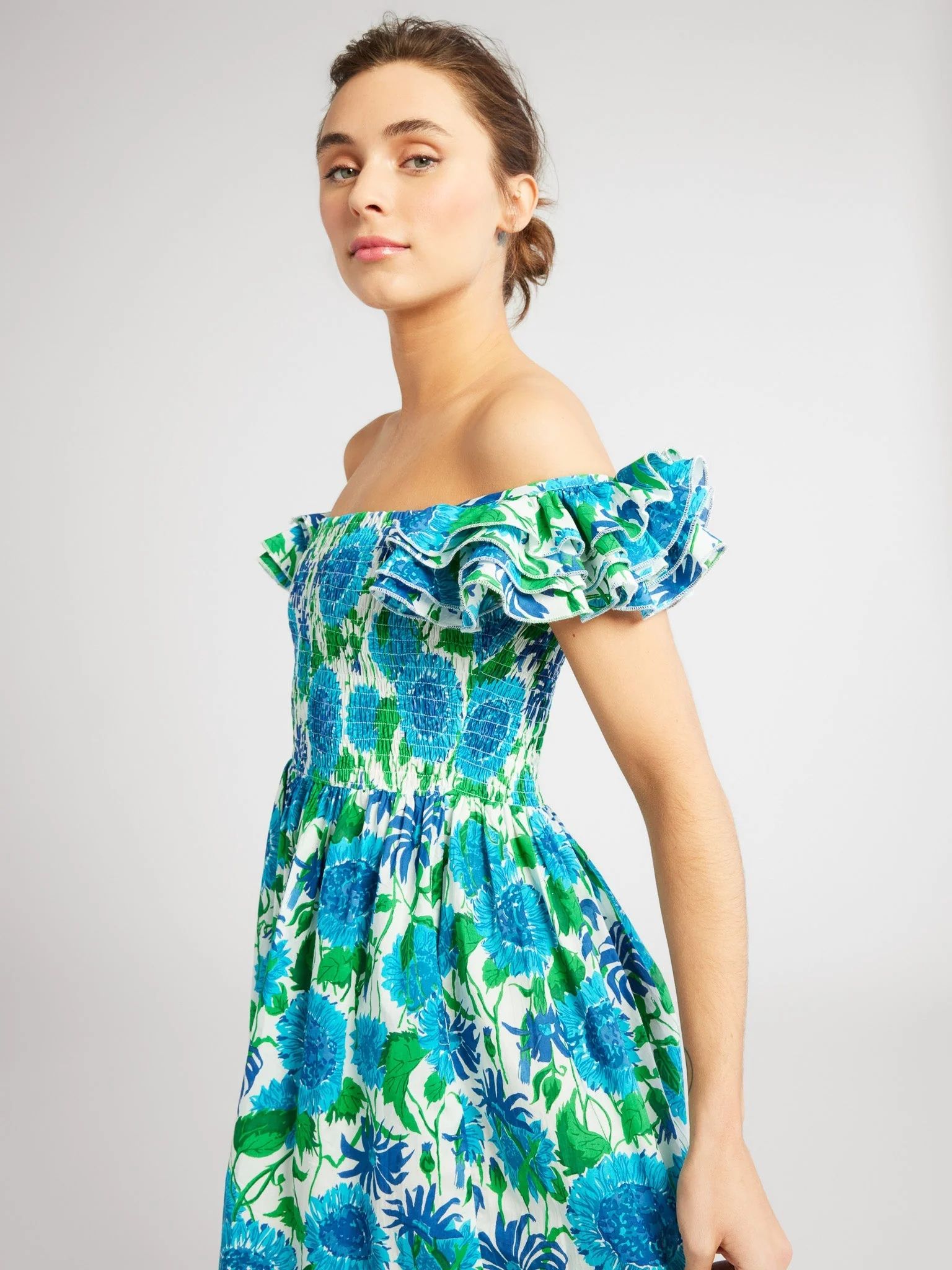 Shop Mille - Olympia Dress in Cornflower | Mille
