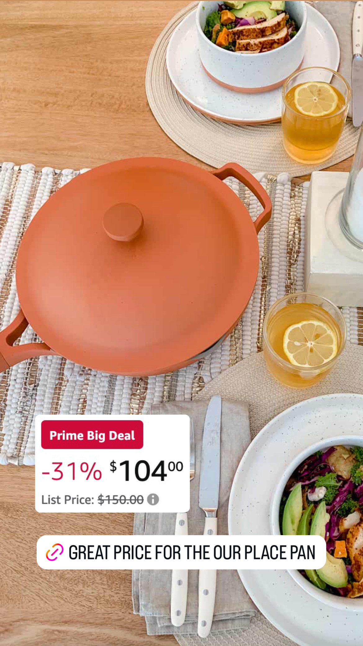 Amazon prime day deal 💖 our place always pan 



#LTKSaleAlert #LTKxPrimeDay #LTKHome