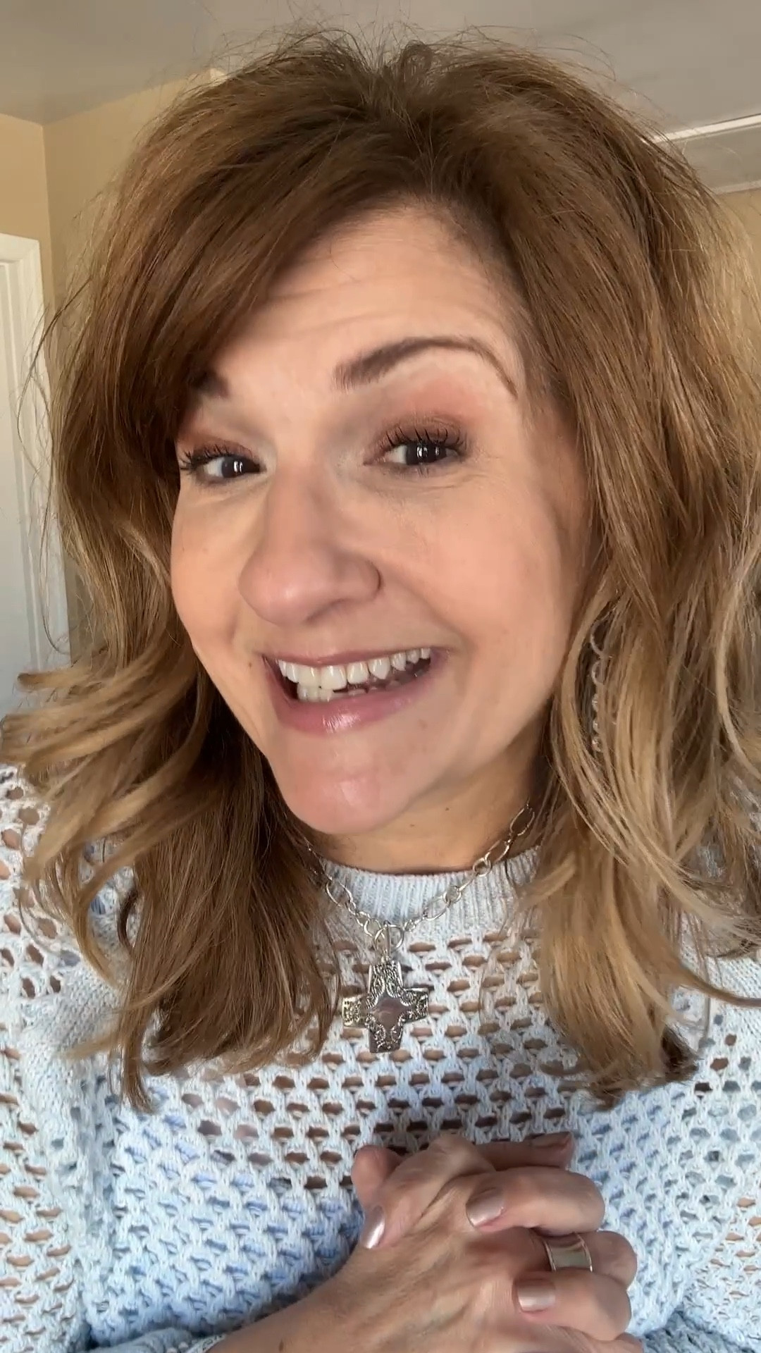 My outfit today is super comfortable! Perfect for the office or dinner.
#over60fashion
@jcrew 
@bypavoi
@QVC 

#LTKootd #LTKMidsize