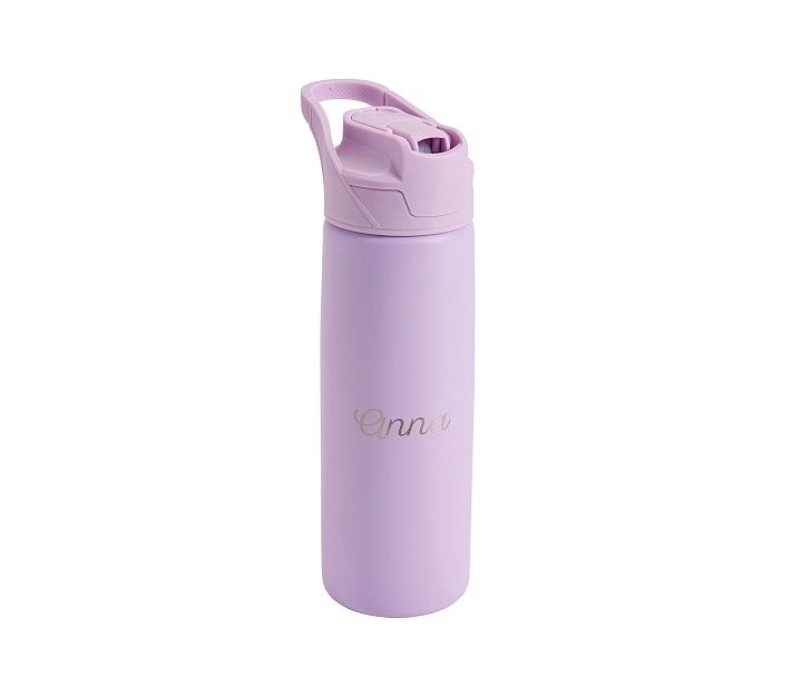 Colby Lilac Water Bottle | Pottery Barn Kids