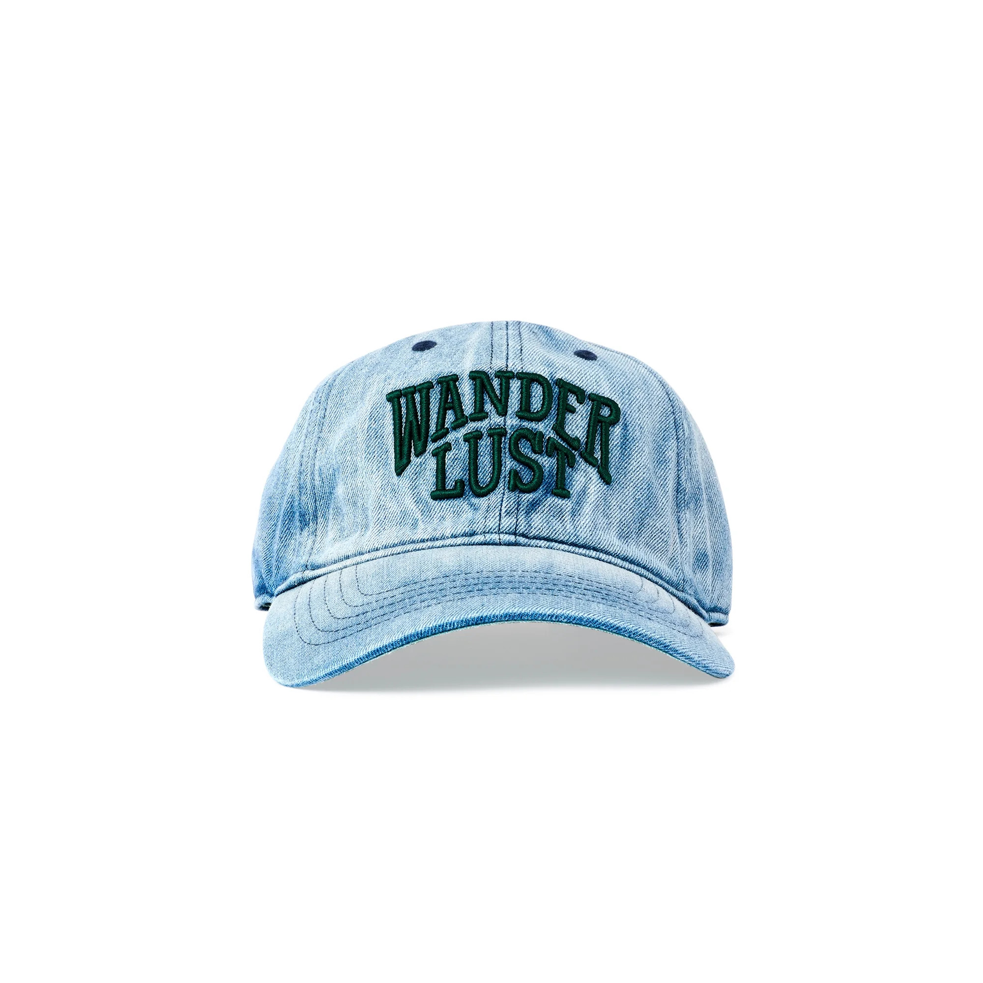 Time and Tru Women's Washed Denim Wander Lust Baseball Hat | Walmart (US)