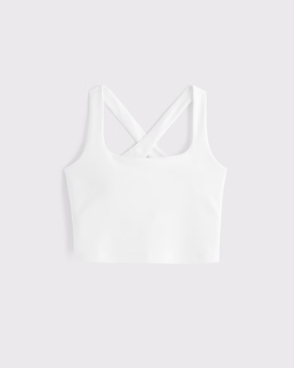 YPB sculptLUX Strappy-Back Tank | Abercrombie & Fitch (US)