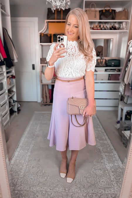 Obsessed with this skirt! Perfect for Sunday Best, baby showers and bridal showers!


Kate Spade Bag, Cap-Toe Pumps, women shoes, shoes for women, skirt outfit, flared midi skirt, lace top outfit, Sunday best outfit, baby shower outfit, bridal shower outfit, classy outfit, old money outfit, capsule wardrobe 

#LTKshoecrush #LTKparties #LTKSeasonal