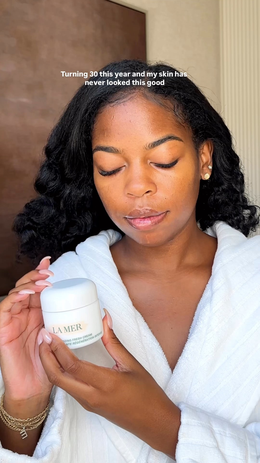 Turning 30 soon, and entering this new decade has inspired me to pour into my skin more, no more rushing through my morning prep. 
What’s your favorite @LaMer product? 
As an oily-skin girl, I’ve been loving @LaMer The Moisturizing Fresh Cream for mornings. It’s infused with their iconic Miracle Broth™, which helps amplify skin’s energy to visibly rejuvenate and restore that healthy glow. My skin always feels so soft, balanced, and refreshed after using La Mer products. 
 #LaMerPartner #LaMerGivesSkinLife

#LTKGiftGuide #LTKHoliday #LTKHalloween