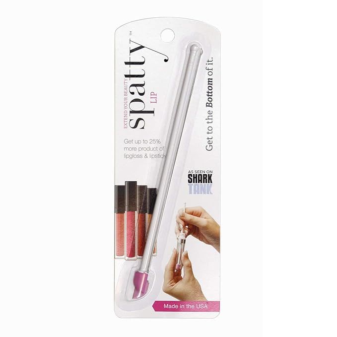 The Spatty Lip Last Drop Beauty Spatula for Lip Gloss Lipstick Lotion and Makeup, Reusable, Flexi... | Amazon (US)