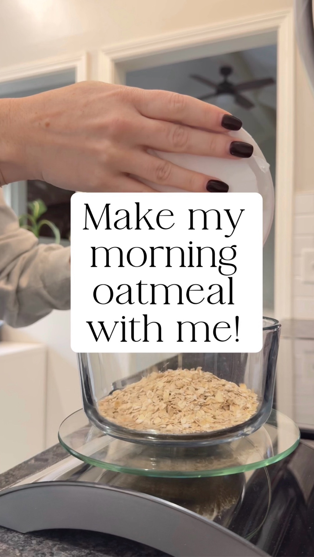 Make my morning oatmeal with me! 

For the past few months this has been my favorite meal of the day! You can either make it at night and put in the fridge as overnight oats (which I did when it was warm out) or make in the morning and heat up (which I’ve been doing now that it’s cold)! 

Recipe as follows:
- 1 serving (40 grams) quick oats
- 1 tbsp chia seeds
- cinnamon (measure with your heart)
- dash of salt
- 1 scoop vegan vanilla protein powder
- 3/4 cup unsweetened vanilla almond milk
- 1 tbsp maple syrup
- handful of blueberries

If warming, I put in the microwave for 2 minutes. Stir upon removal and let sit to cool and thicken.

Overnight Oats | Meal Prep | Microwave Splatter Cover | Hot Bowl Cozy Holders | Healthy Living | Recipe

#LTKfoodie #LTKHome #LTKmorningroutine