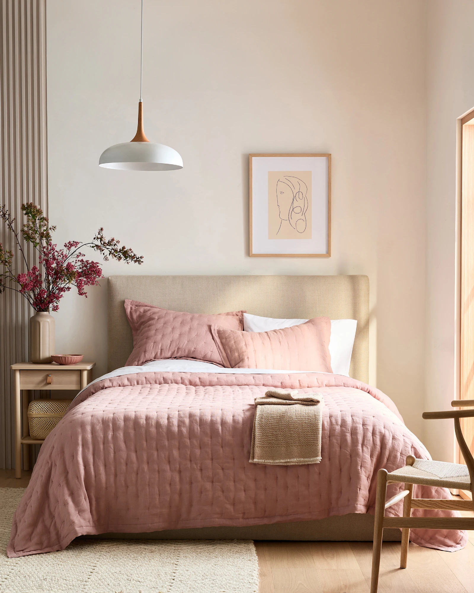 European Linen Dream Quilt | Quince