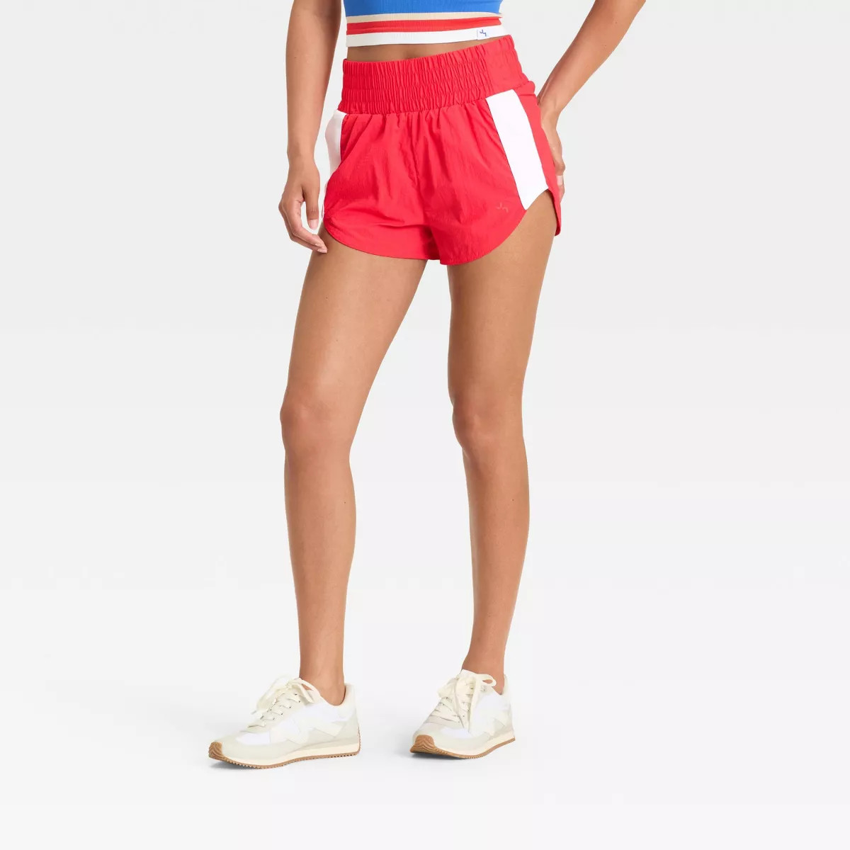 Women's Woven High-Rise Contrast Shorts - JoyLab™ | Target