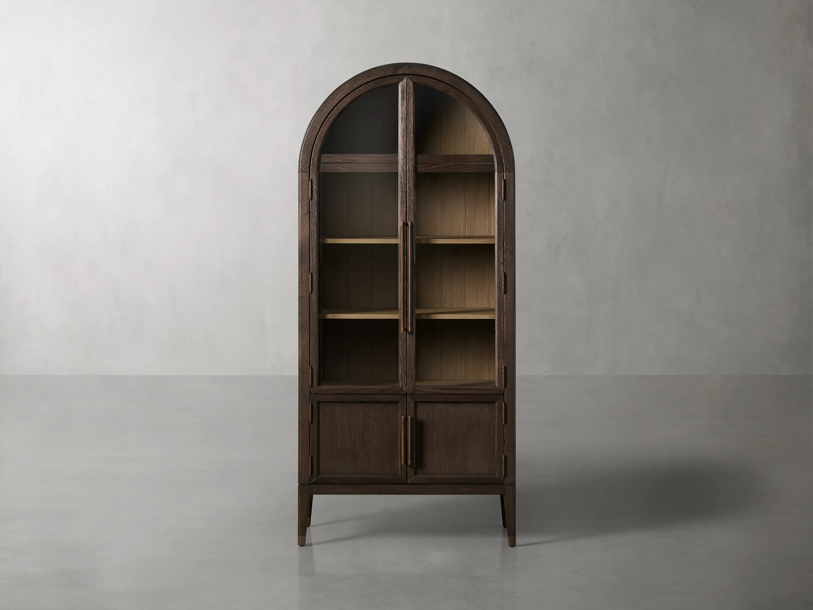 Hattie Glass Cabinet | Arhaus