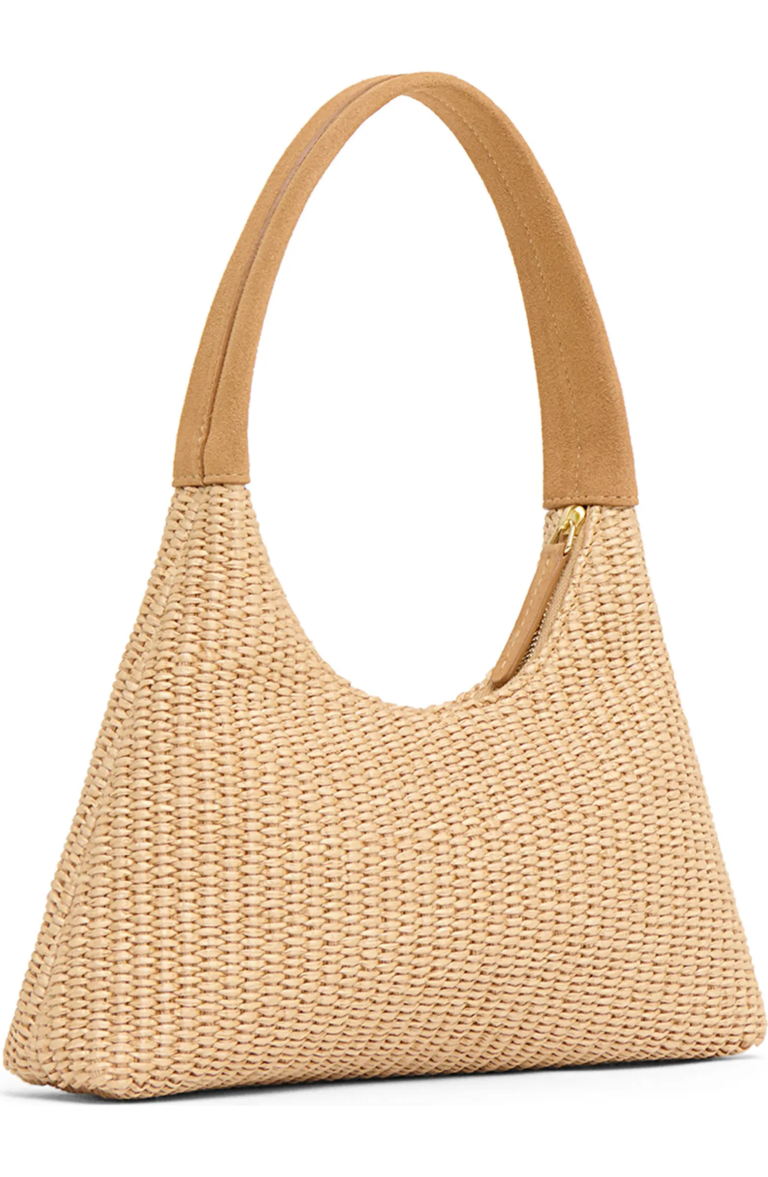 Mini Candy Woven Raffia Hobo Bag | Nordstrom