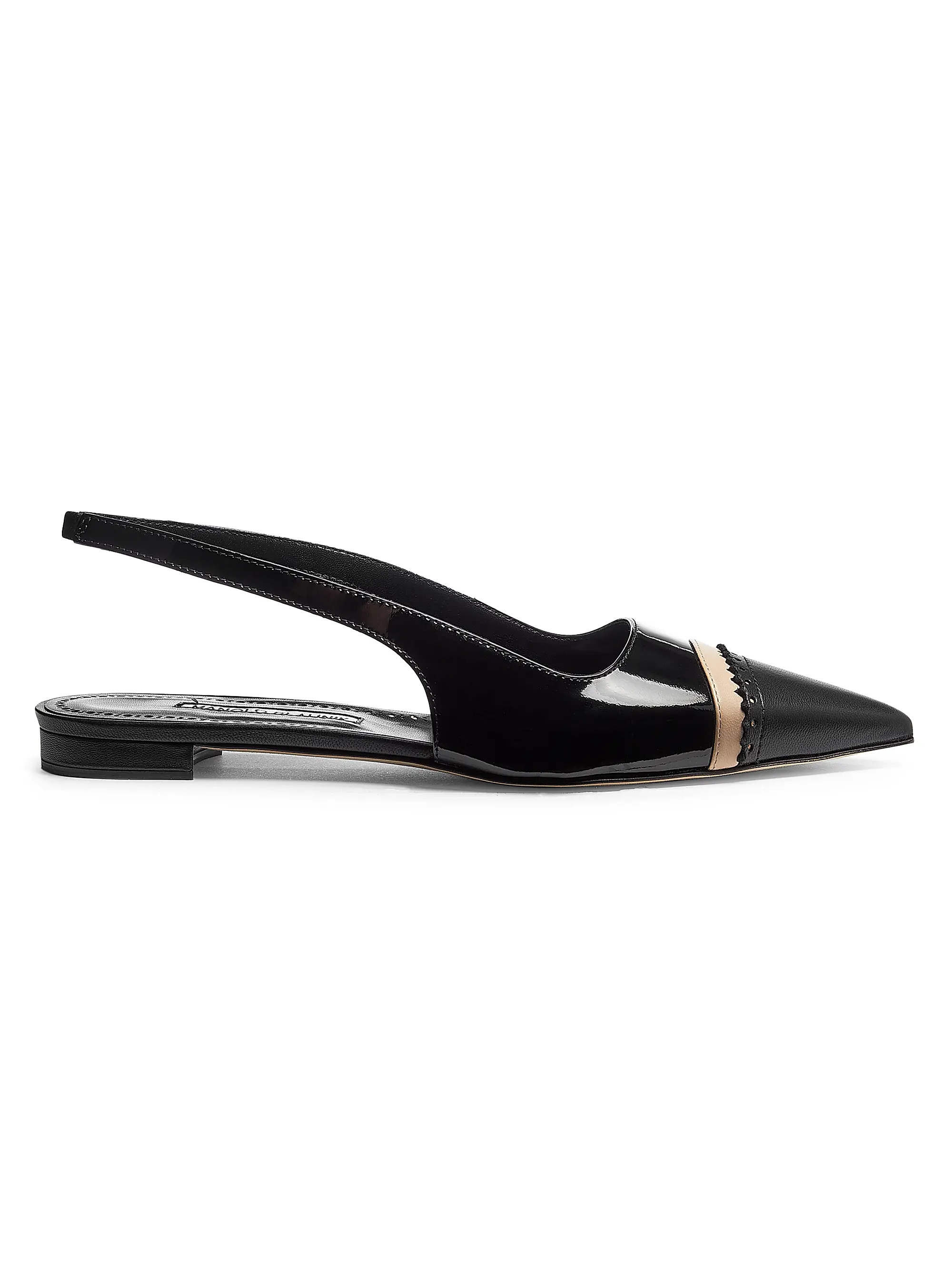 Tuxaflat Leather Slingback Flats | Saks Fifth Avenue