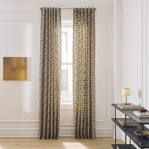 Laney Floral Curtain | West Elm (US)