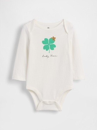 Baby First Favorites Organic Cotton Graphic Bodysuit | Gap (US)
