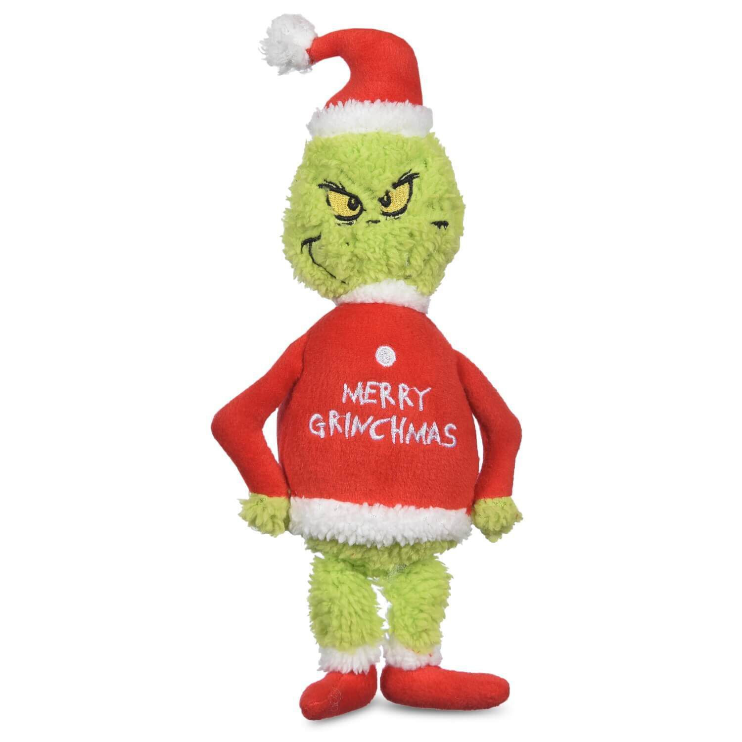 Fetch For Pets Merry Grinchmas Grinch Plush Squeaker Dog Toy | Pet Supermarket | Pet Supermarket