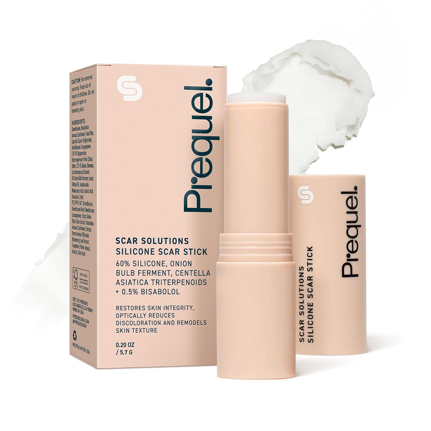 Prequel Skin - Scar Silicone Stick Solutions 60% - Thick Silicone for Scars | Amazon (US)