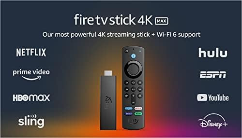 Fire TV Stick 4K Max streaming device, Wi-Fi 6, Alexa Voice Remote (includes TV controls) | Amazon (US)
