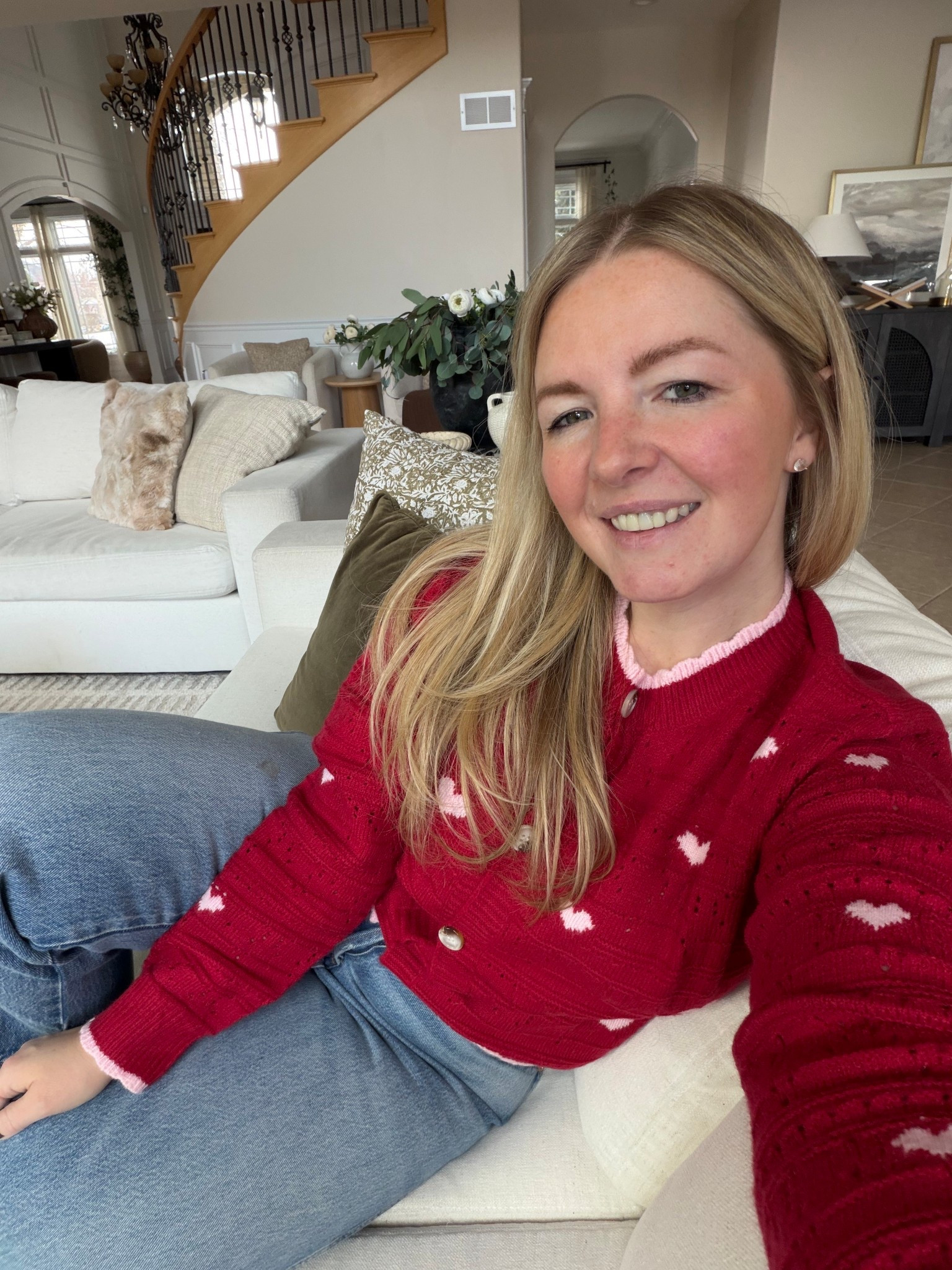 Cutest heart sweater from Amazon! 

#LTKFindsUnder50 #LTKSaleAlert #LTKHome