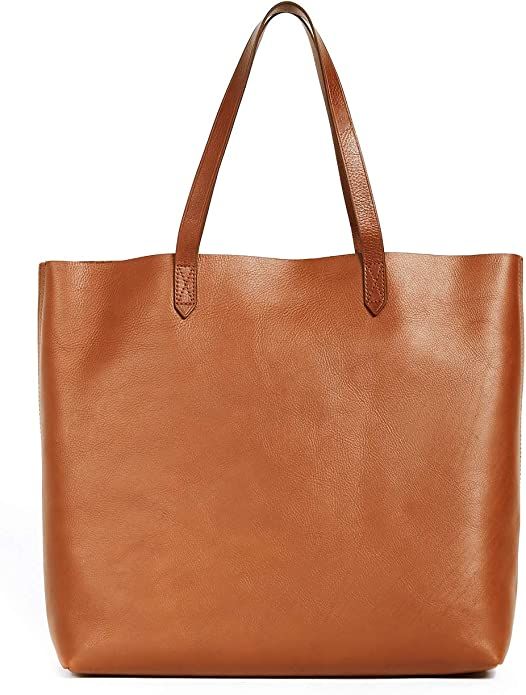 Amazon.com: Madewell Women's The Transport Tote, English Saddle, Tan, Brown, One Size : Clothing,... | Amazon (US)