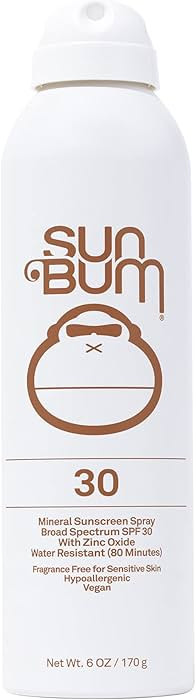 Sun Bum Mineral SPF 30 Sunscreen Body Spray - Water-Resistant Broad Spectrum Moisturizing Sunscre... | Amazon (US)