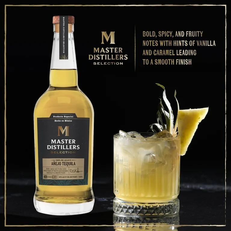 Masters Distillers Anejo Tequila, 750ml, 80 Proof | Walmart (US)