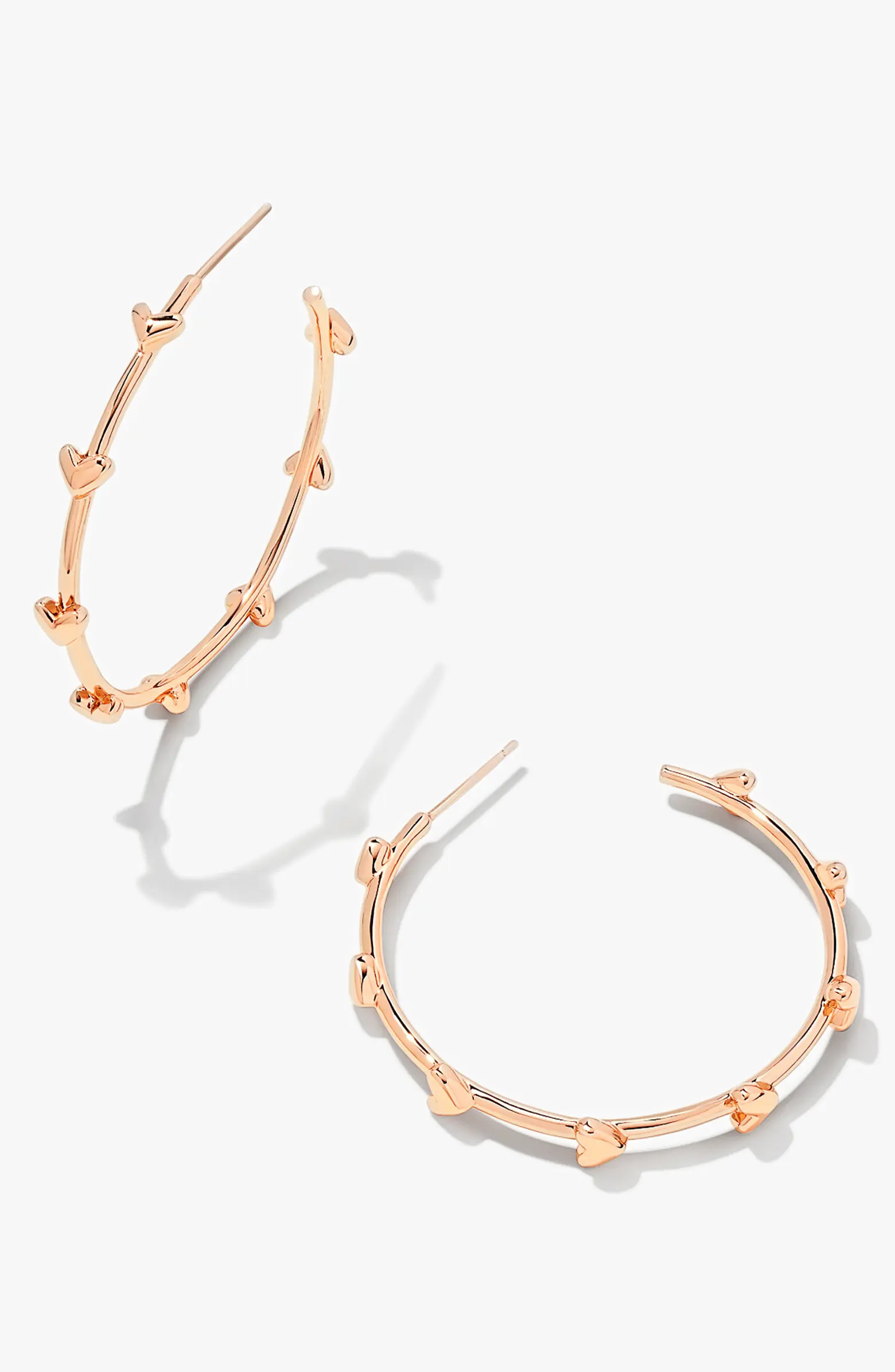 Haven Heart Hoop Earrings | Nordstrom