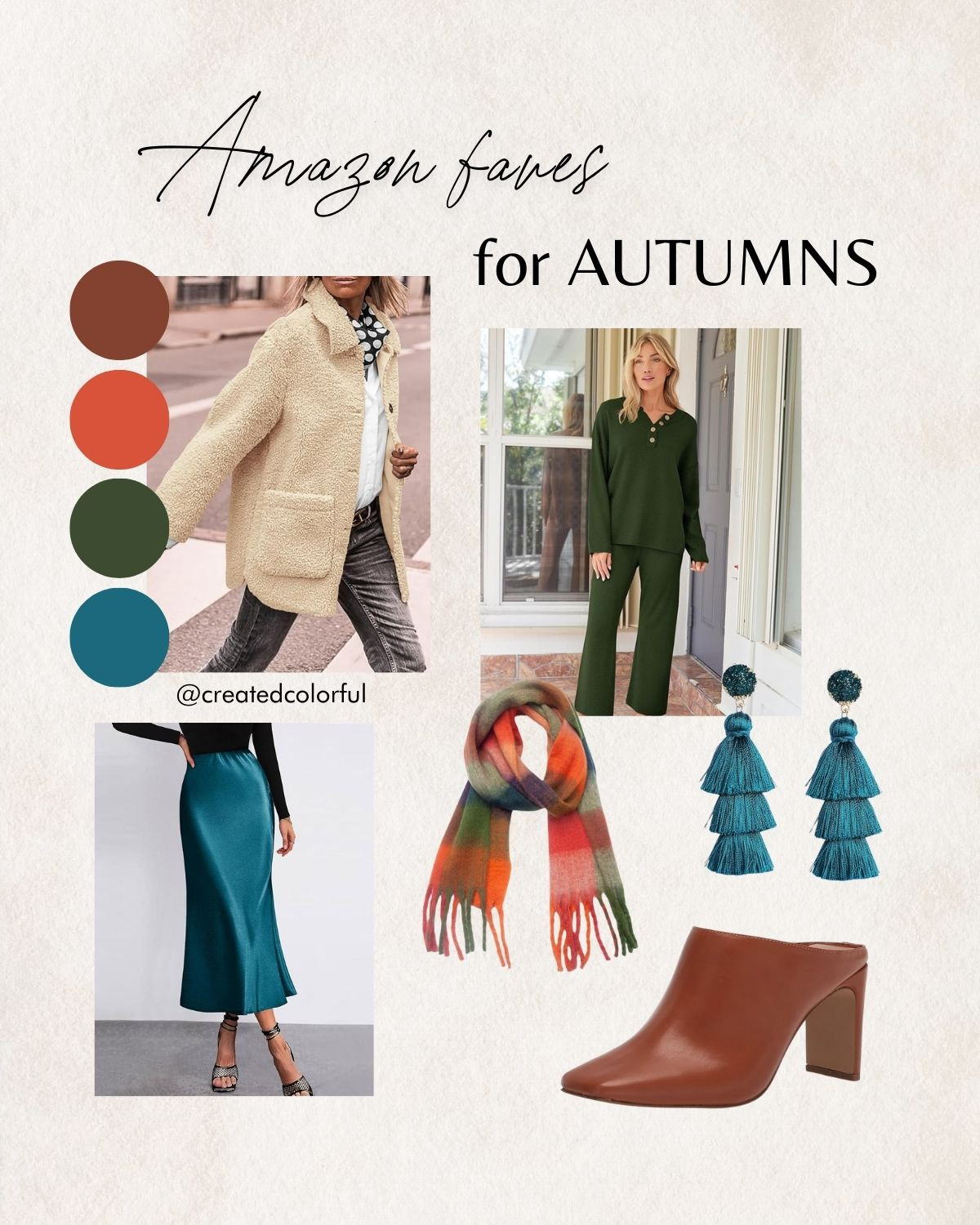 Gearing up for the winter? You might want to sneak these into your cart 😉

Autumn palettes, these Amazon finds will be a great addition to your winter essentials. You can never go wrong with a stylish fleece jacket, cute mules, and a matching set in your best colors! 

And how can you beat these prices?

#createdcolorful

#LTKSeasonal #LTKMidsize #LTKFindsUnder50