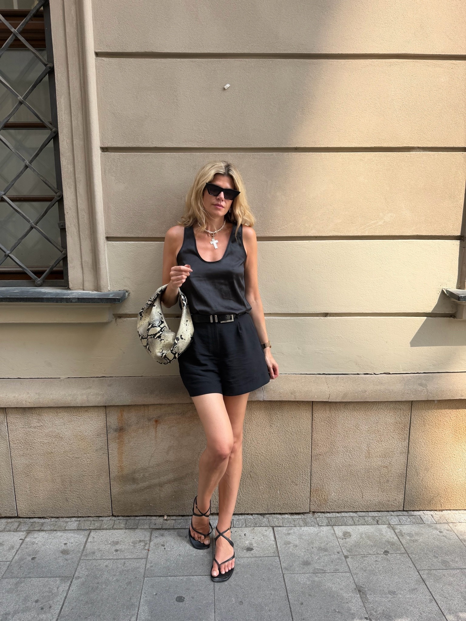 Sezane shorts, black top, snake print bag, Margaux shoes

#LTKfestival #LTKuk #LTKsummer